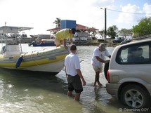 Entretien du bateau d'Eden Plongée