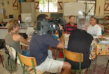 Reportage télévisé sur la Biologie sous-marine.