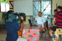 Reportage télévisé sur la Biologie sous-marine.