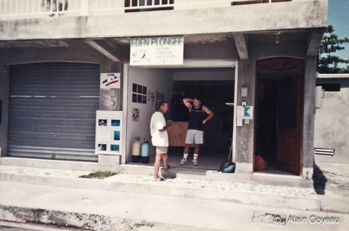 Le local en 2000. Le local en 2000.