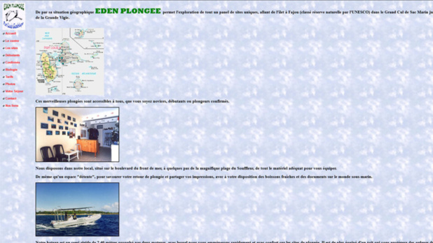 Le premier site d'Eden