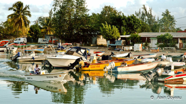 L'ancien port de Pêche de Port Louis en Guadeloupe.