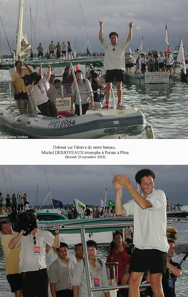 Route du Rhum 2002.