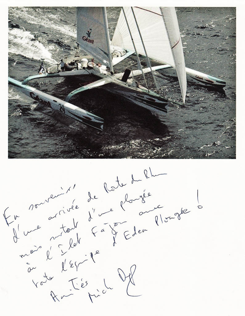 Route du Rhum 2002.