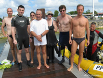 L'équipe Doris au complet à Port-Louis. L'équipe Doris au complet à Port-Louis.