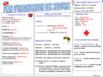 Plan de secours Eden Plongée. Plan de secours Eden Plongée.