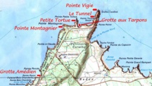 La Grande Vigie, nous voilà tout au nord de la Guadeloupe. Un décor époustouflant.