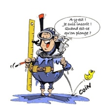 Plongeur prêt à découvrir les sites de plongées de Port Louis. Plongeur prêt à découvrir les sites de plongées de Port Louis.