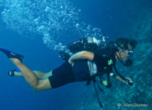 Formation plongée Guadeloupe. Maitrise du gilet.