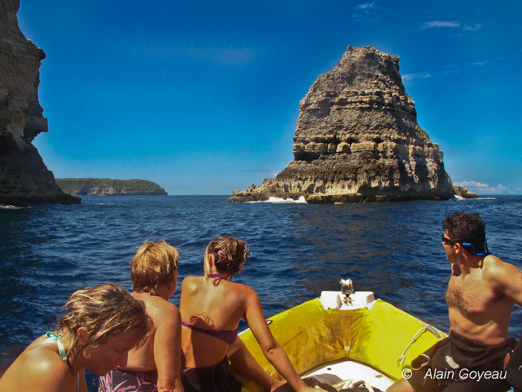 Le Piton à l'extréme nord de la Guadeloupe.